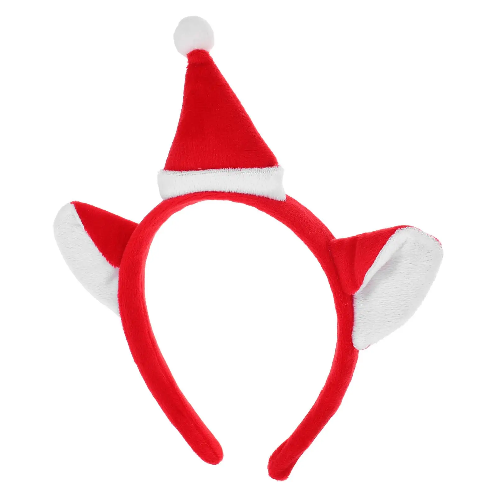 

Christmas Cat Hairband Has Faux Headband Animal Cute Ears Headbands Child Accessories