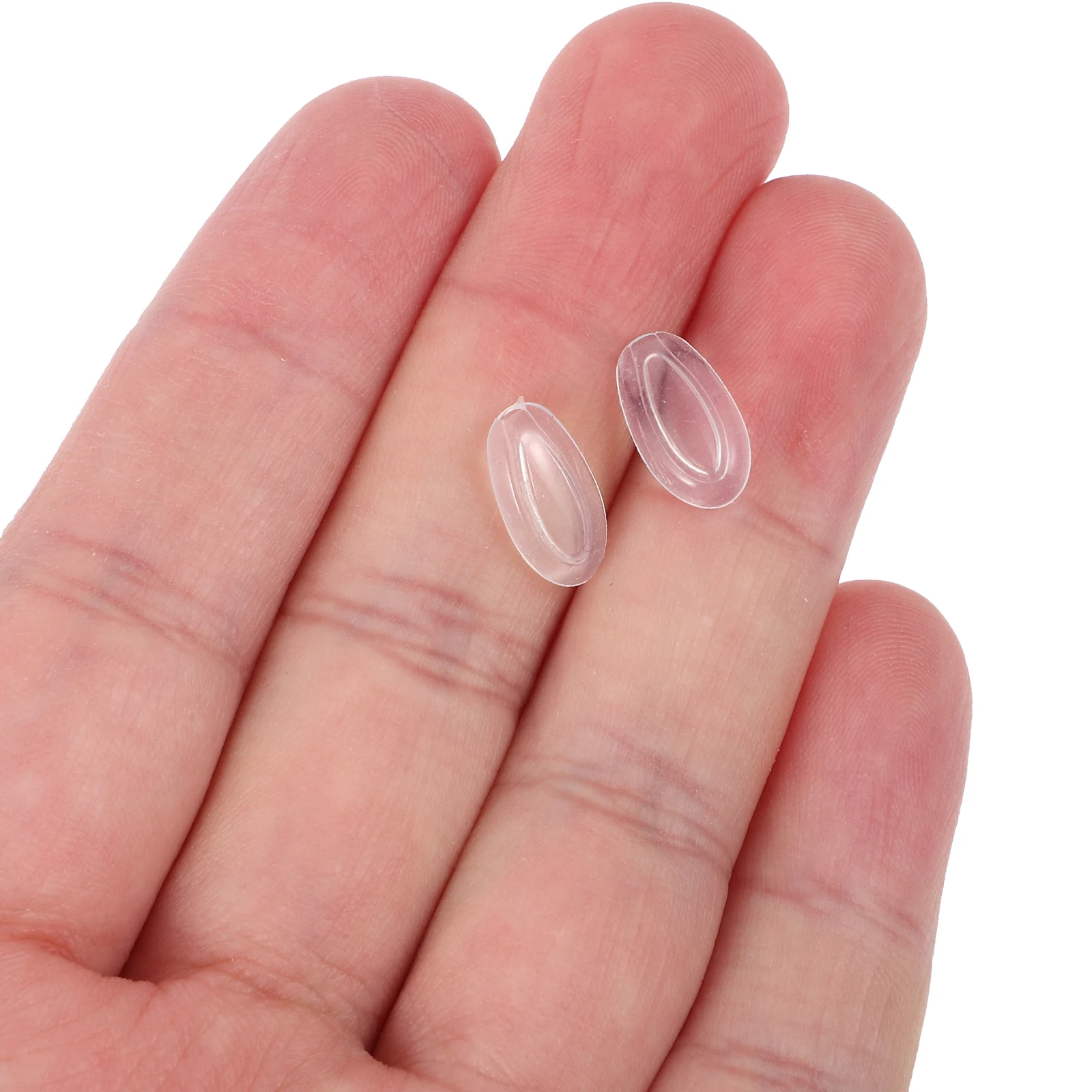 10 Pairs Hollow Silicone Nose Pads Shape Comfortable Glasses Accessories Replacement Parts nose for glasses