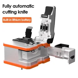 Eden High-Precision Q1S Fully Automatic Electric Fiber Optic Cleaver Rechargeable Optic Cable Cutter