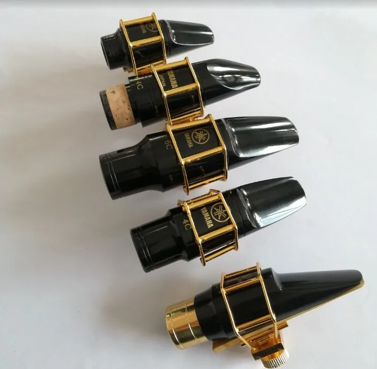 New saxophone mouthpiece ligature Clarinet soprano/tenor/alto gold-plated saxophone bakelite mouthpiece special clip accessorie