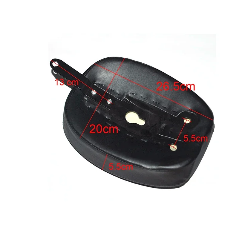 Motorcycle Rear Passenger Seat Leather Pillion For 2010-2015  Sportster  Forty Eight XL1200X 1200V 72 48