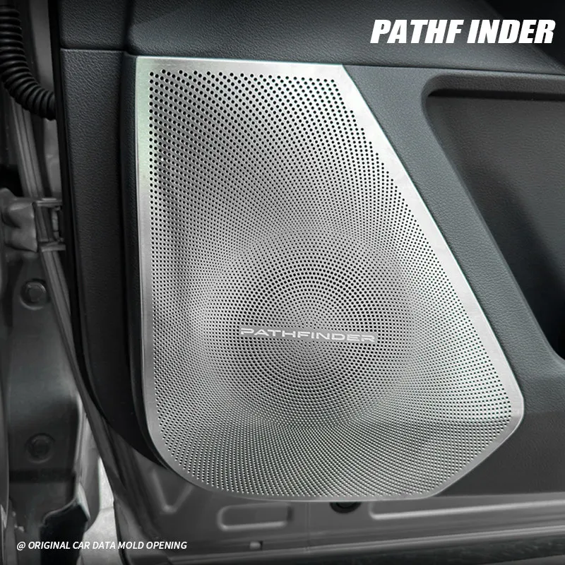 For Nissan Pathfinder 2024 Stainless Steel Door Horn Protective Cover
