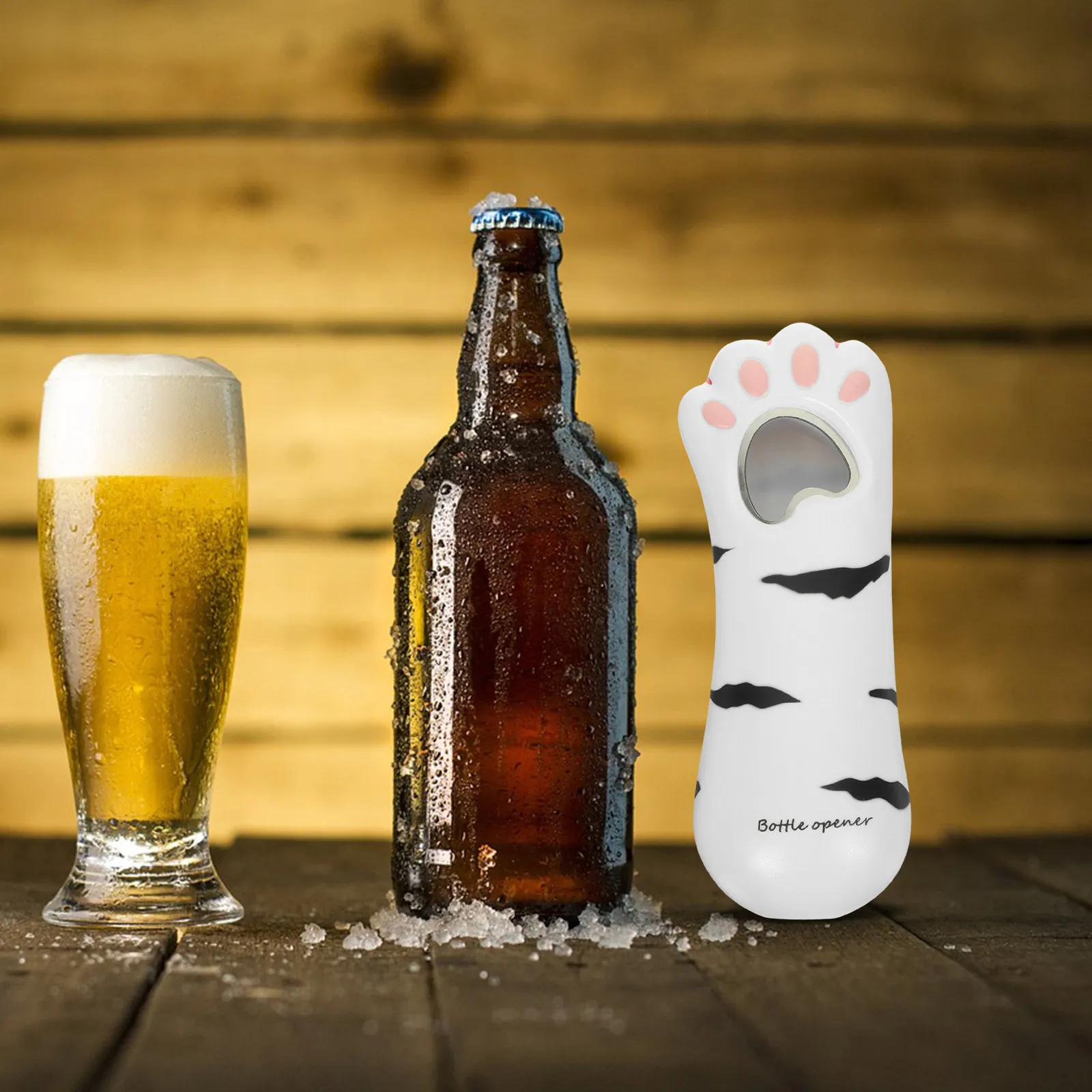 Claw Bottle Opener Lightweight Portable Beer Opener for Backpack Handbag Use Party Favors Gift Idea Bottle Lid Remover