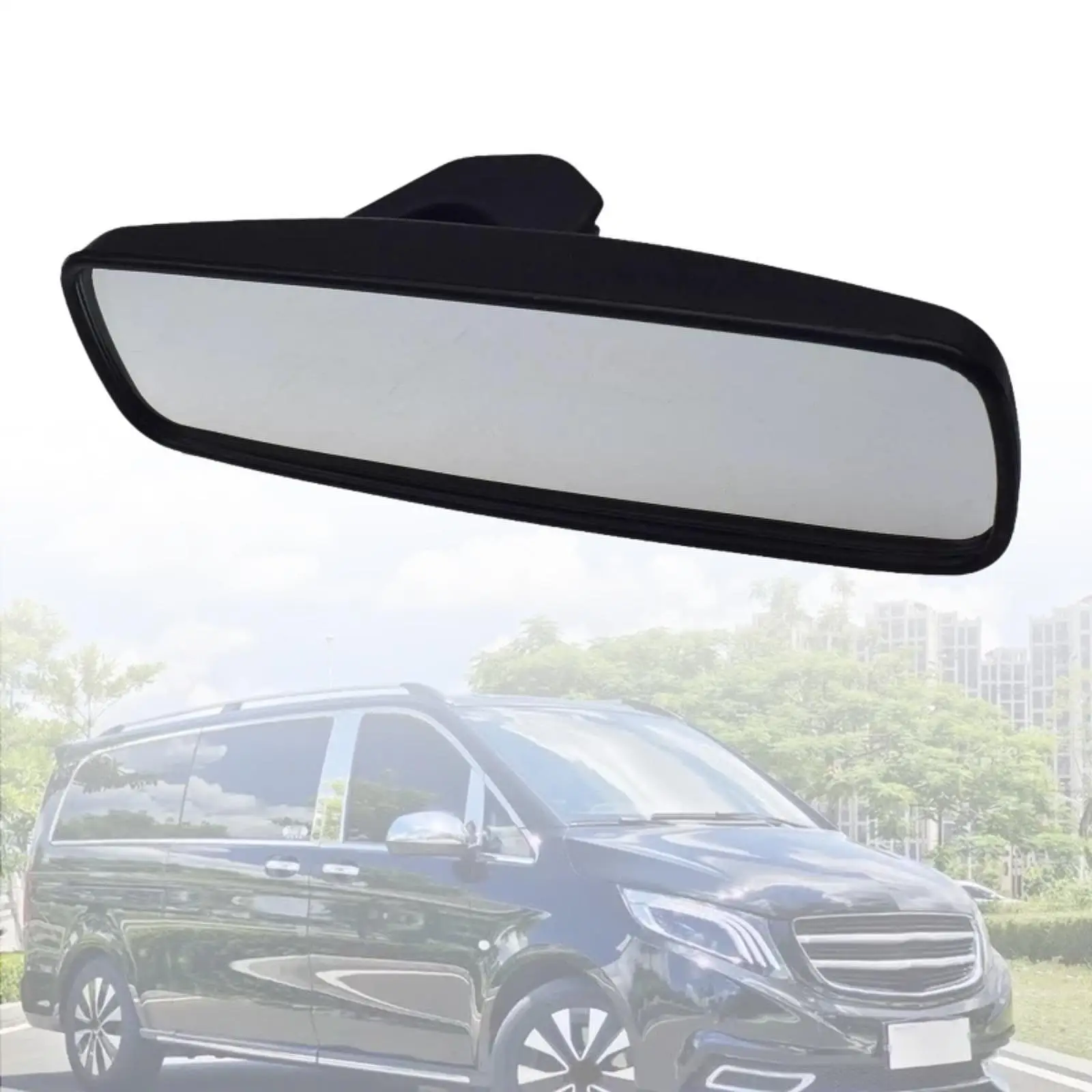 Car Interior Rear View Mirror Inside Windshield Rearview Mirror Sturdy Assembly Spare Parts Black High Performance 9018100017