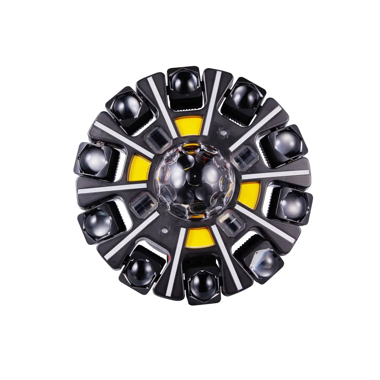 Magic Ball Stage Effect Light 10 Arms LED Strips Remote 200W CREE RGBW Laser DMX512 Sound Active Party Bar KTV Performance