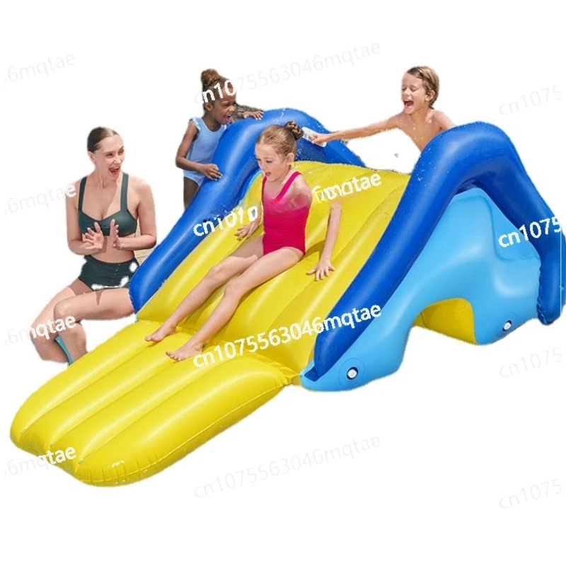 

YY Inflatable Slide Swimming Pool for Children and Kids Indoor Outdoor Inflatable Toys