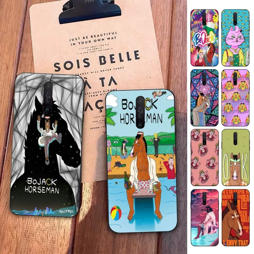 Cartoon B-BoJack H-Horseman Phone Case For Redmi 5 6 7 8 9 10 plus pro 6 7 8 9 A GO K20 K30 K40 pro plus F3 Fundas