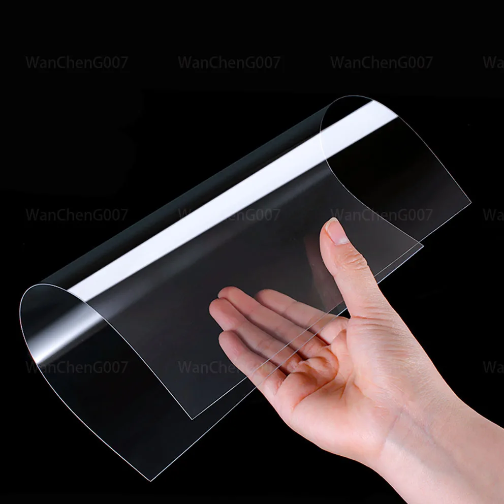 Plaque Polycarbonate, Feuille de Plastique Transparent de 5mm D'épaisseur, Coupe Facile, Prise