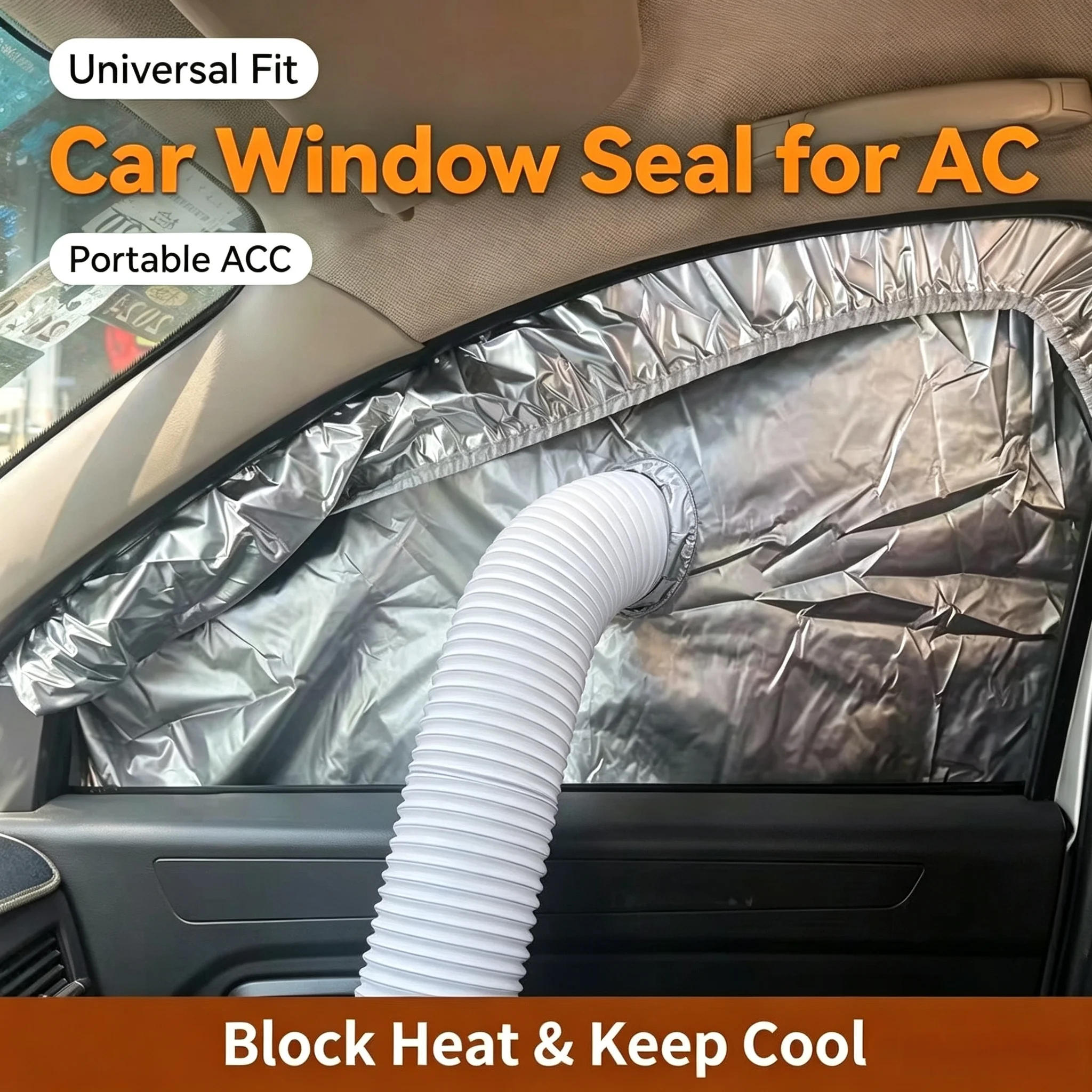 Outdoor Camping Air Conditioner - Guarnizione Universale Portatile per Finestra del