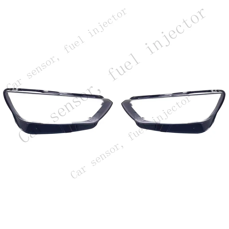 Q+ 2Pcs Headlight Headlamp Clear Lens Left Right Cover Fit For Audi Q5L 2021-2022