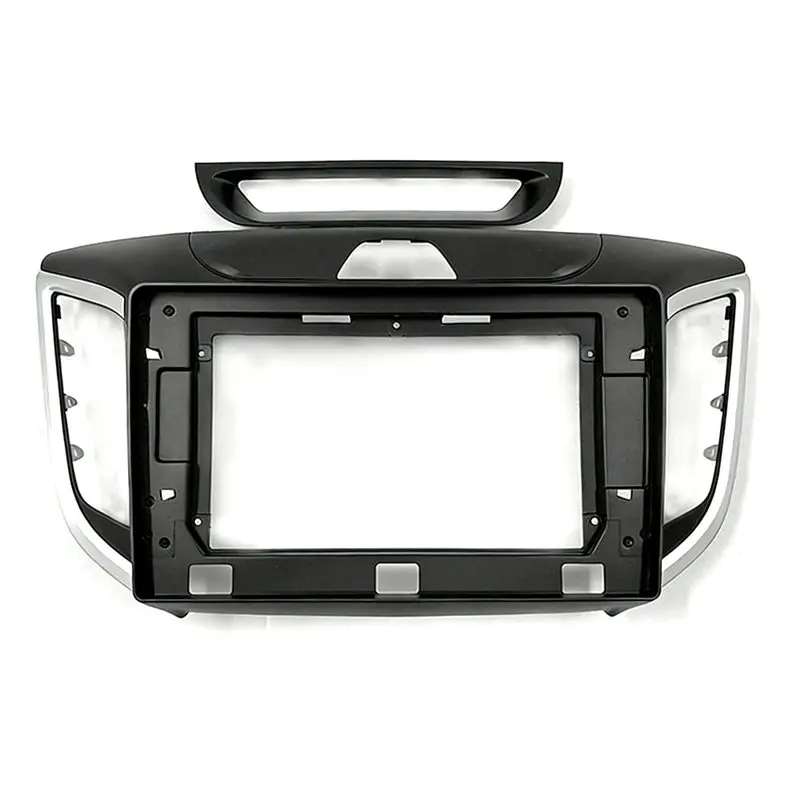 L10A Car Audio Fascia Frame For IX25 Creta 2015-2018 10.1Inch 2DIN Dash Fitting Panel Frame Kit