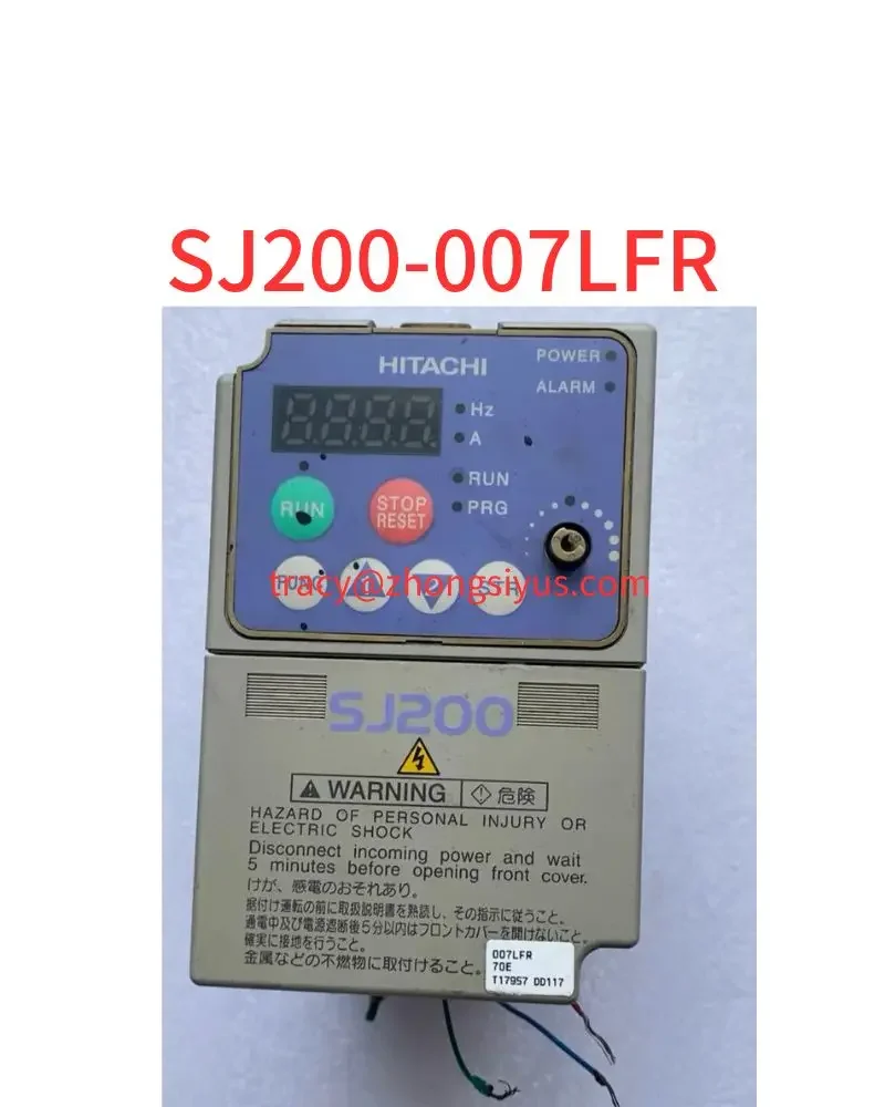 

Second-hand inverter, SJ200-007LFR, 0.75 kw, 220V, function package