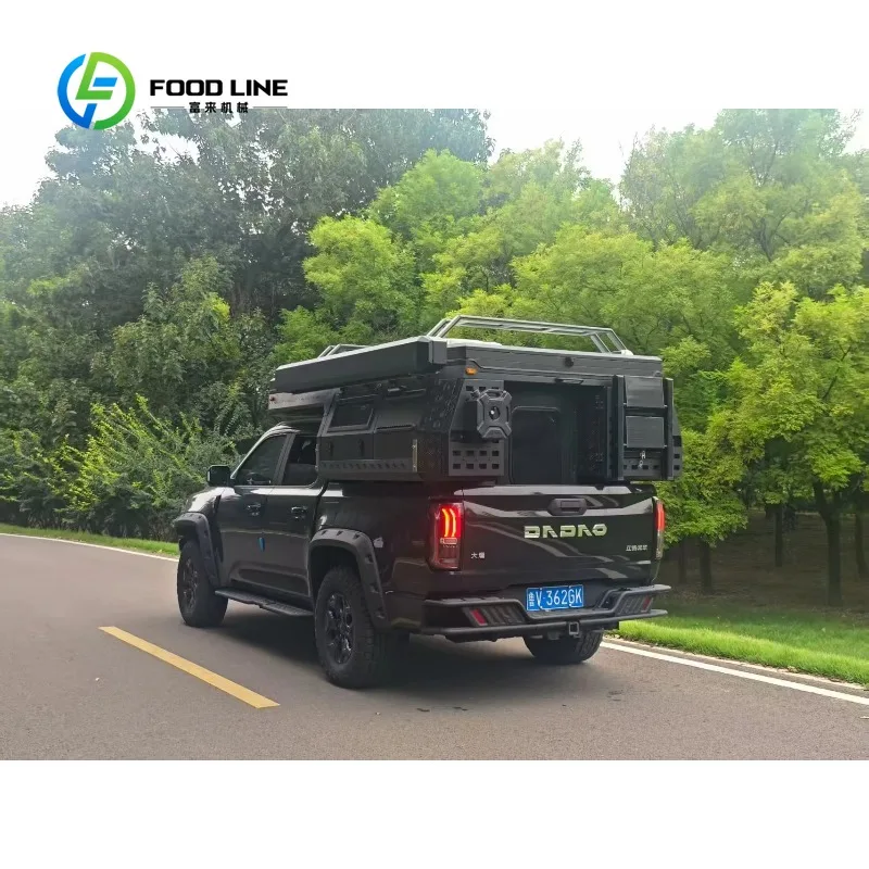 Customized Heavy Duty Truck Camper With Winch Mount For Overland Recovery Camping Bulk Order Savings
