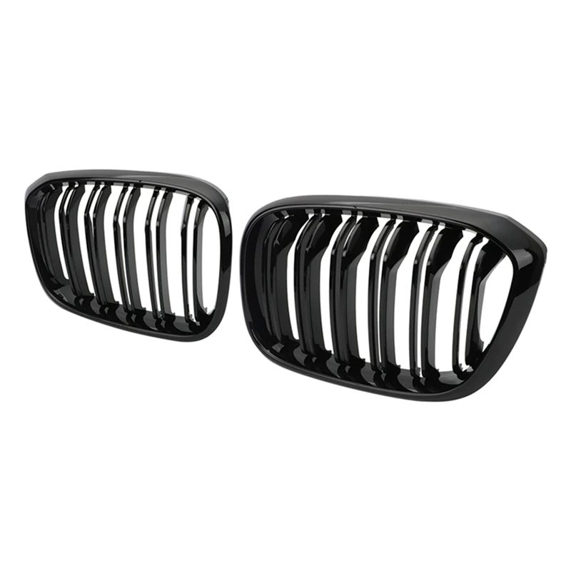 

Double Slat Grille Kidney Grill Grille Center Grille Intake Grille Car For BMW 3 4 X3 G01 G08 X4 G02 2018-2021