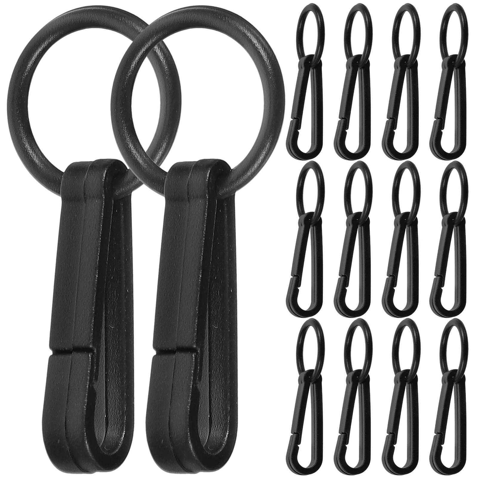 

100Pcs Headlamp Hook Strong Stable Easy Mount Tent Accessory Clip for Construction Safety Outdoor Work Lighting Setup
