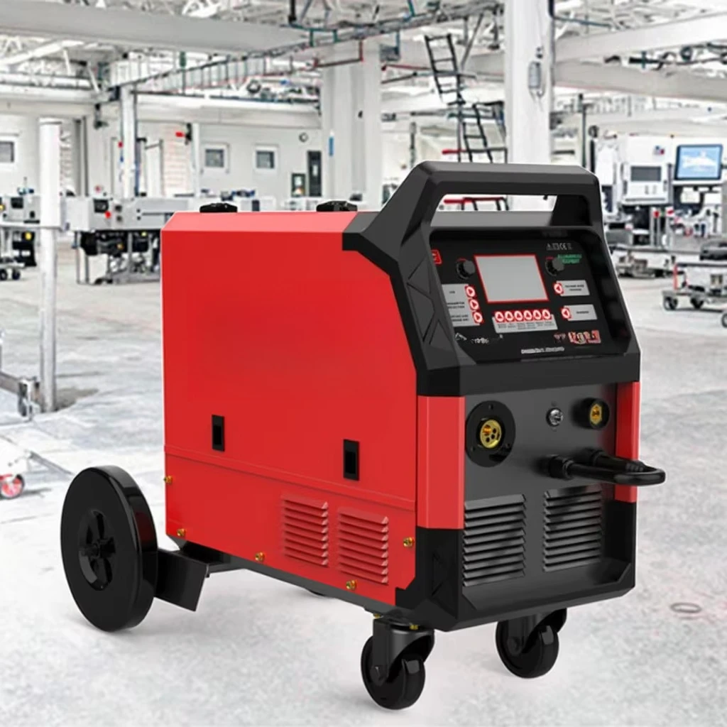 CHKJ-2025NEW220V 15 كجم MIG آلة لحام الألومنيوم مع عجلات 15 كجم سلك بكرة للبناء #2