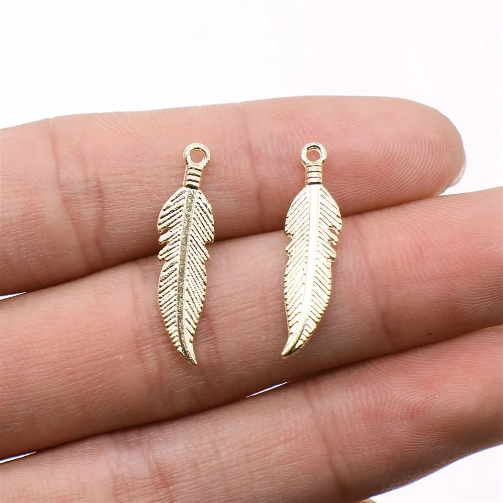 40pcs Antique Bronze Silver Color Pendants, DIY