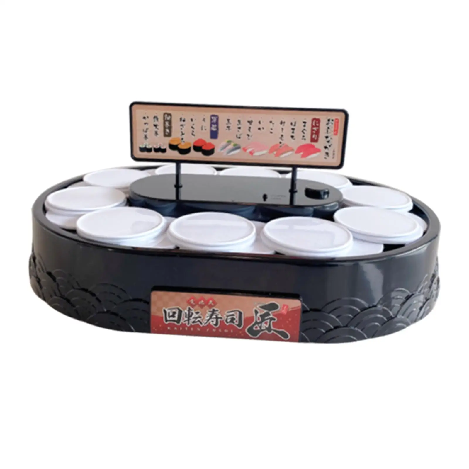 Battery Operated Rotary Macaron Cupcake Stand 10 Tray Chocolate Sushi Tray Display Holder Wedding Bakeware