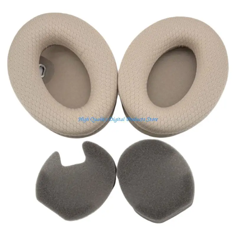 U2JE 2Pcs/Pair Earpads Head-Mounted Headphone Ear Pad Earphone Cover Improved Comfort for WH-1000XM4 Spare Part
