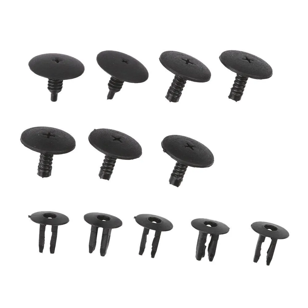 7pcs Auto Clip Cowl Scuttle Trim Clip Water Rain Tray Deflector Panel for VW Golf MK3 VR6 GTI Models
