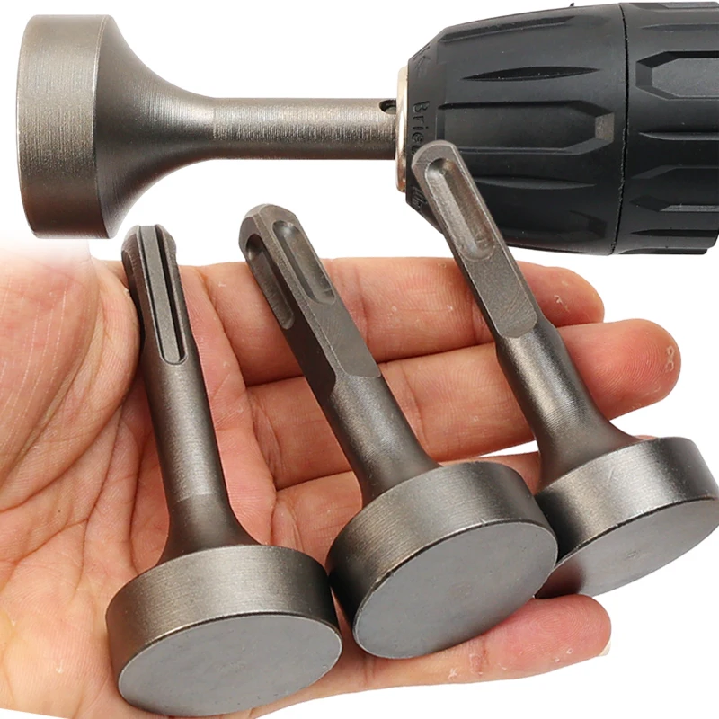 

Ground Rod Driver 85mm Heavy Duty Steel Drill Bits Driver Electric Impact Drill Ground Rod Bits Socket for Rotary Power Hammer