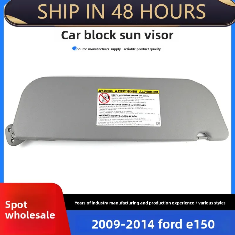 

For Ford E150 E250 E350 2009-2014 grey left and right car sun visor