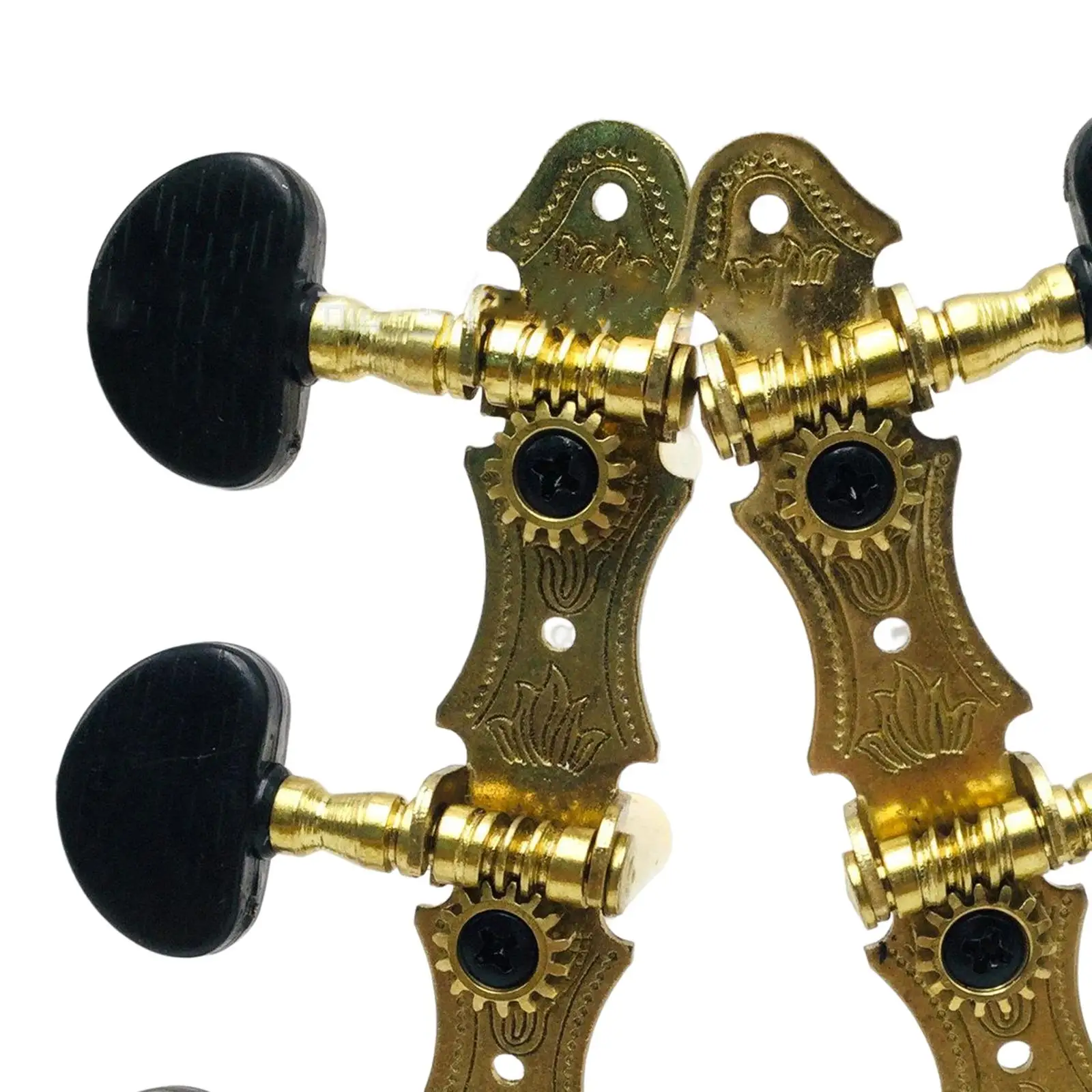 طقم إصلاح أوتاد ضبط الجيتار مكون من قطعتين أجزاء معدنية متينة لملحقات الجيتار #6