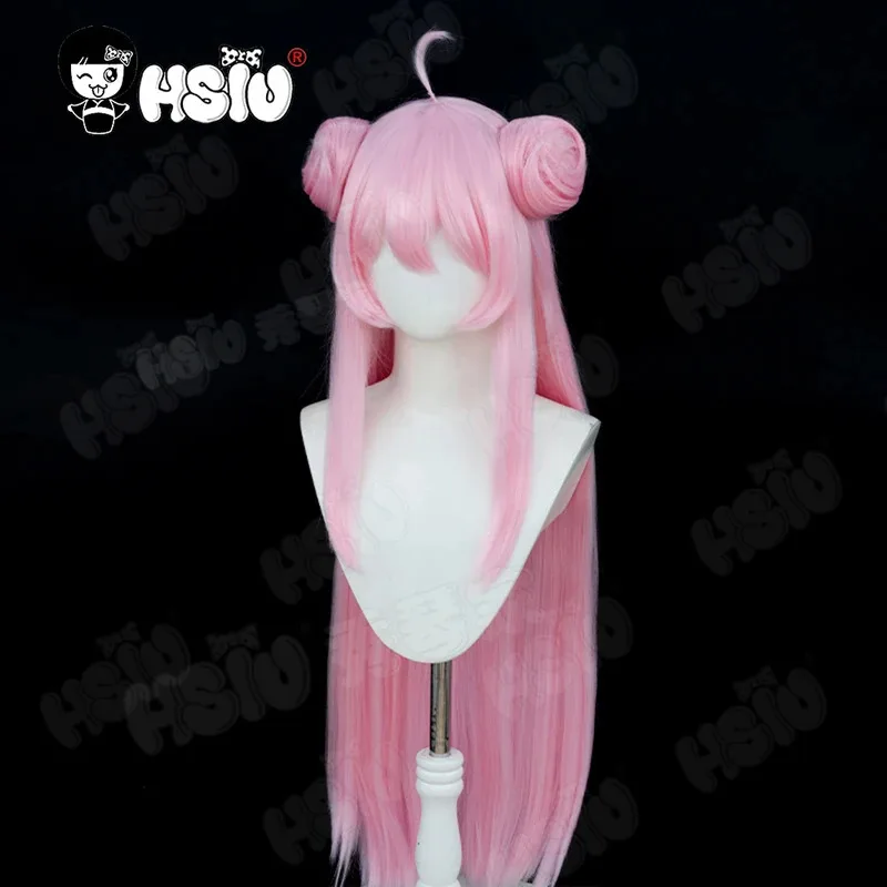 

CySatou Matsuzaka Косплей Парик Синтетический парик из волокна「HSIU」90 СМ Светло-розовый длинный парик Аниме Happy Sugar Life Мацузака Сато косплей Wi