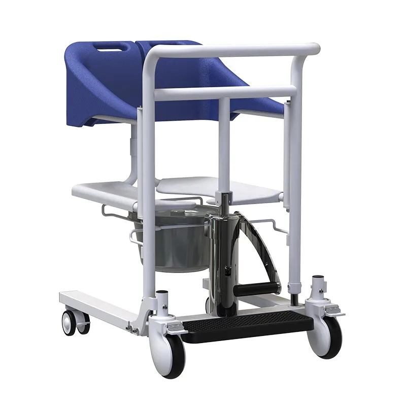 Hydraulic Transfer Lift for Disabled Paralyzed Elderly People Care Bathing Walker Rollator Armrests CE