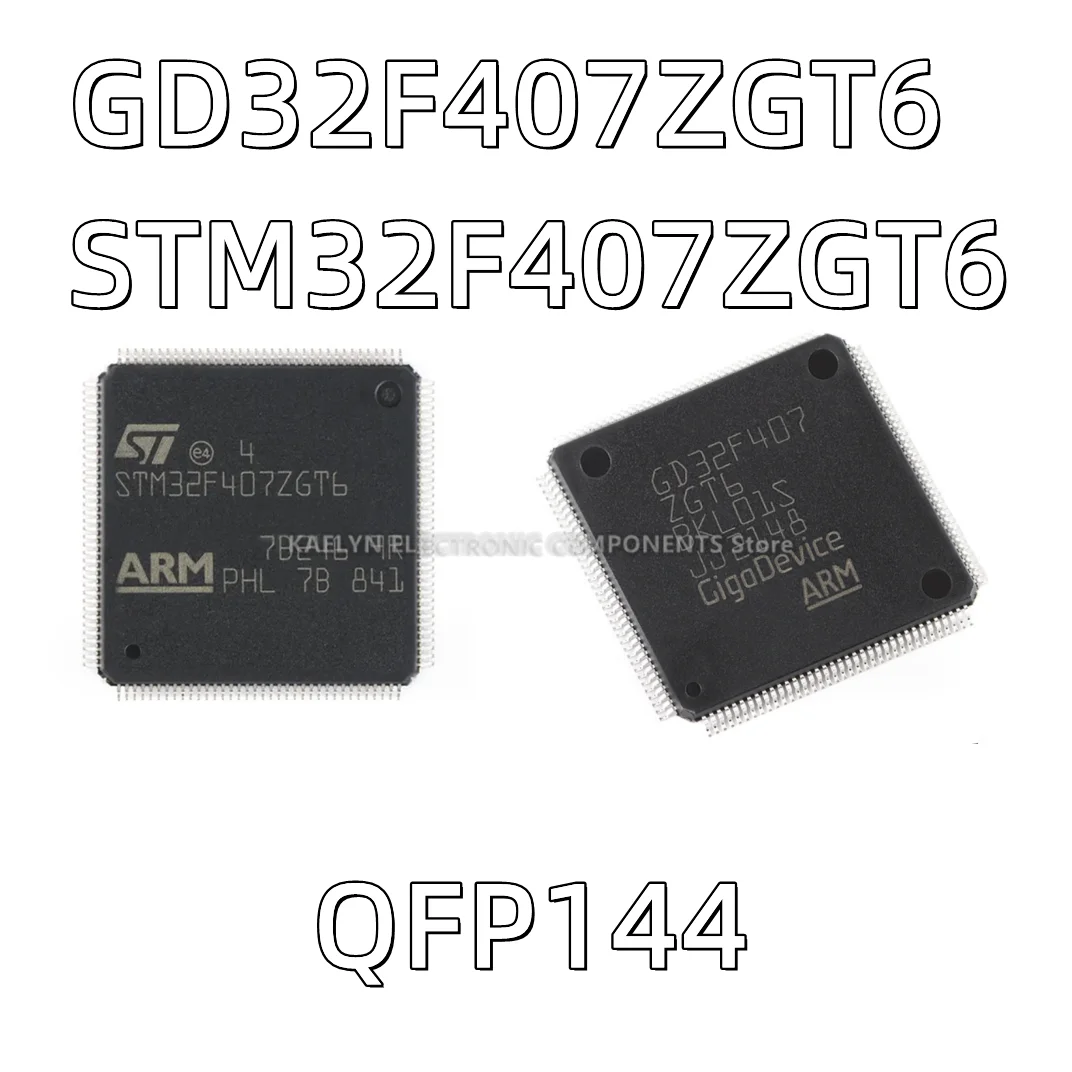 2PCS/lot GD32F407ZGT6 GD32F407 STM32F407ZGT6 QFP144  BGA176