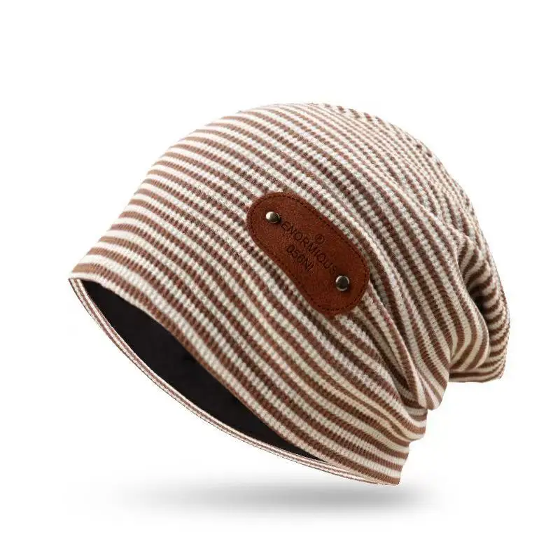 

Осенне-зимняя универсальная шерстяная черная вязаная шапка-бини - унисекс, в корейском и японском стиле, модная, для защиты от холода