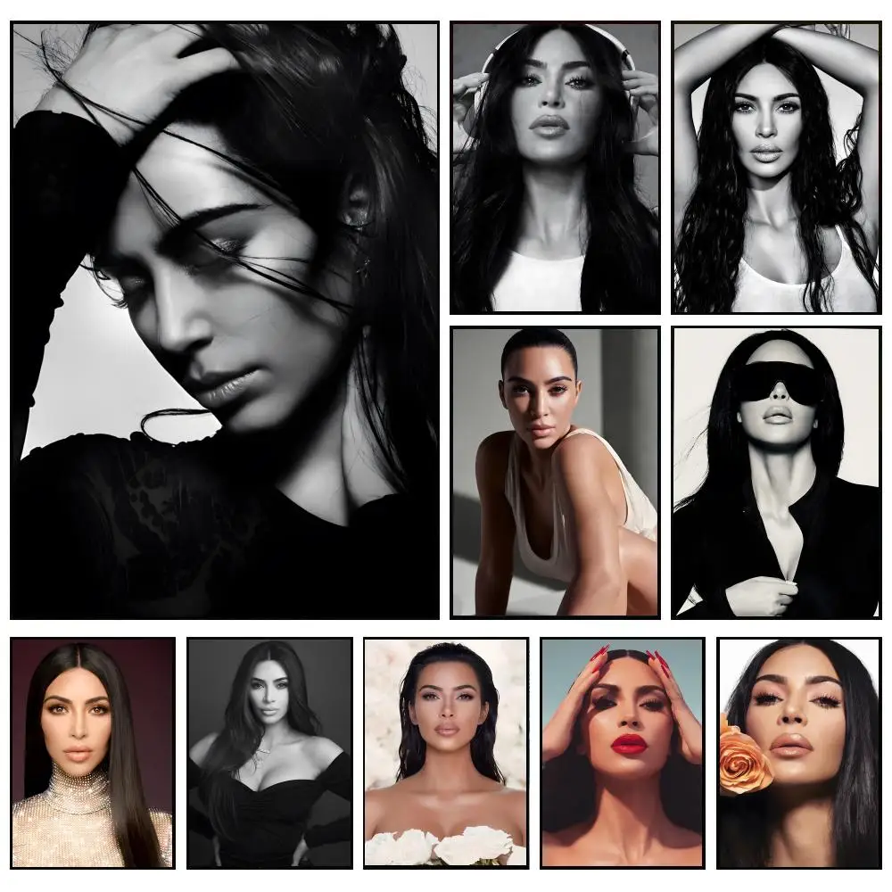 Poster High Quality HD Poster | Home Decor Wall Art | Perfect Gift for Room Decoration, No Frame K-Kim KardashianS