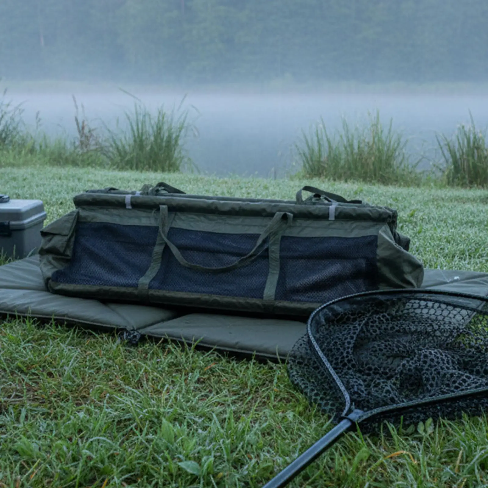 

Folding Mesh Weigh Accessories Heavy Duty Abrasion Resistant Waterproof Lightweight Outdoor Weighing Bag Measuring Bag