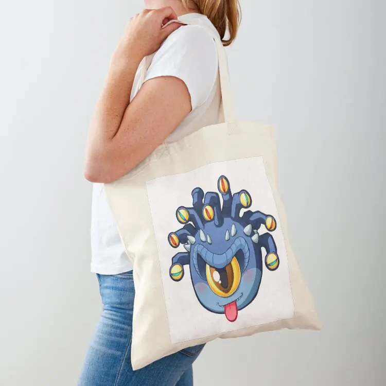 

Little Beholder - Cute D&D Adventures Tote Bag reusable shopping bag Big bag women Women bags shopper bags for women