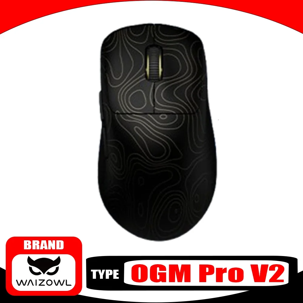 Waizowl Ogm Pro V2 Mouse 8K PAW3950 Three Mode Bluetooth Wireless Gaming Mouse Low Delay E-sports PC Gamer Accessories Man Gifts