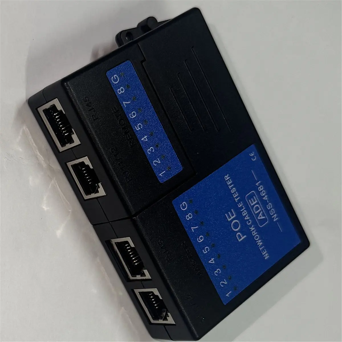 A46U Mini RJ45 Cable Tester Lan Ethernet Network RJ11 RJ12 CAT5 6 7 UTP LAN Cable Testing Tester Networking Tool Support PoE