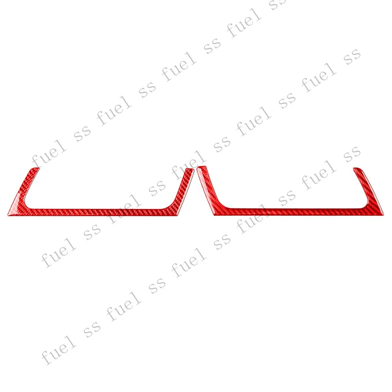 S+ Door Storage Air Vent Outlet Cover Trim for Honda S2000 2004-2009 Red 2pcs Car 2
