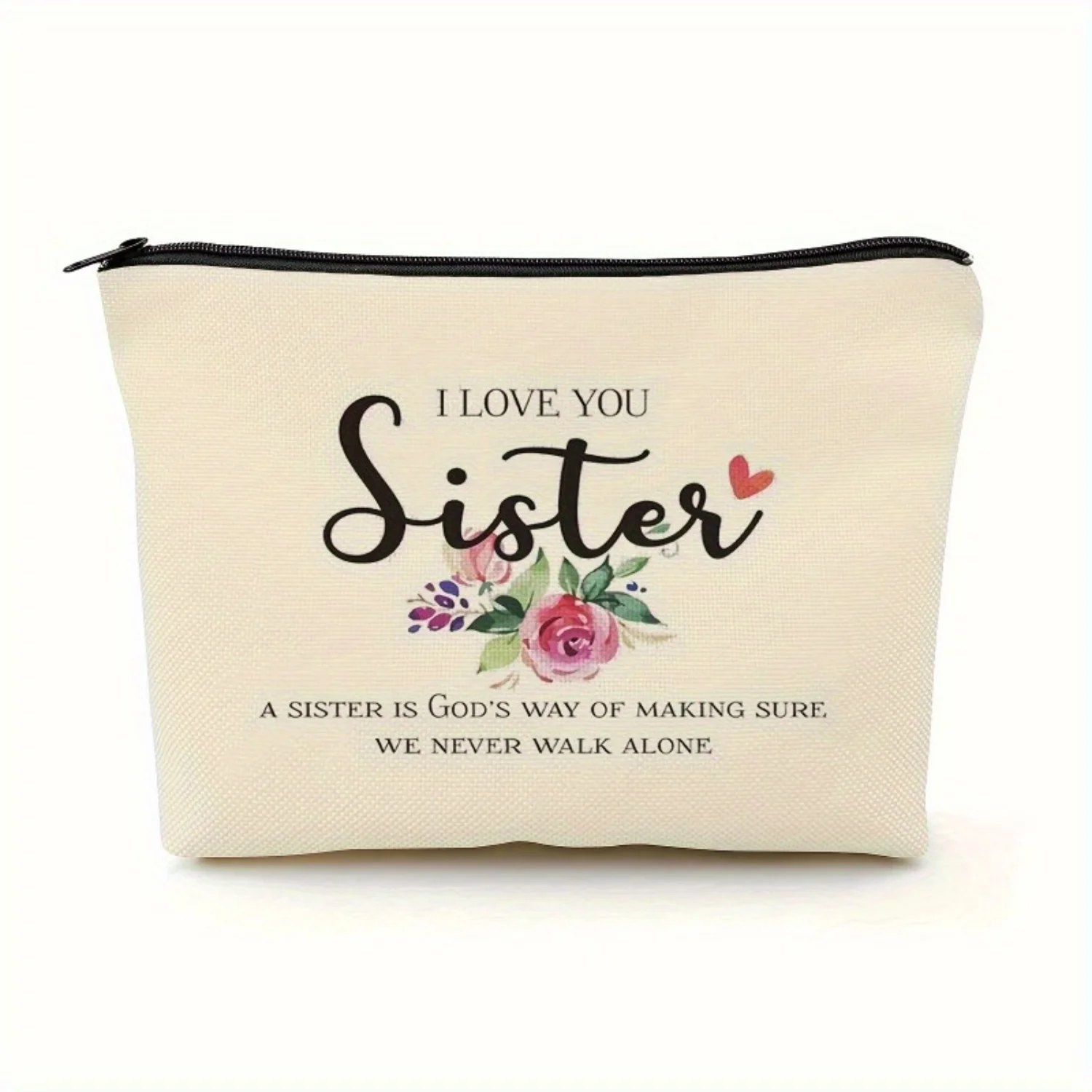 2pcs Durable Cosmetic Bag Set | Ideal Birthday & Holiday Gift, Makeup Organizer, Perfect Gift for Sisters