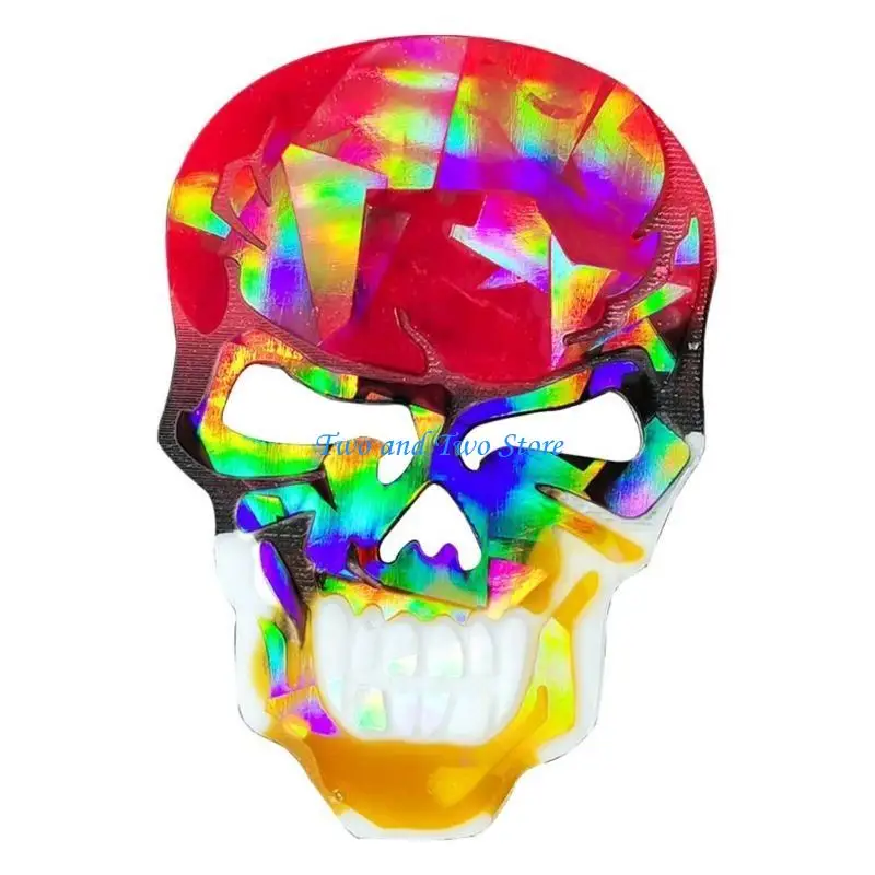 

HX6F Skull Molds Epoxy Resin Mold Handmade Jewelry Tool Easy to Clean