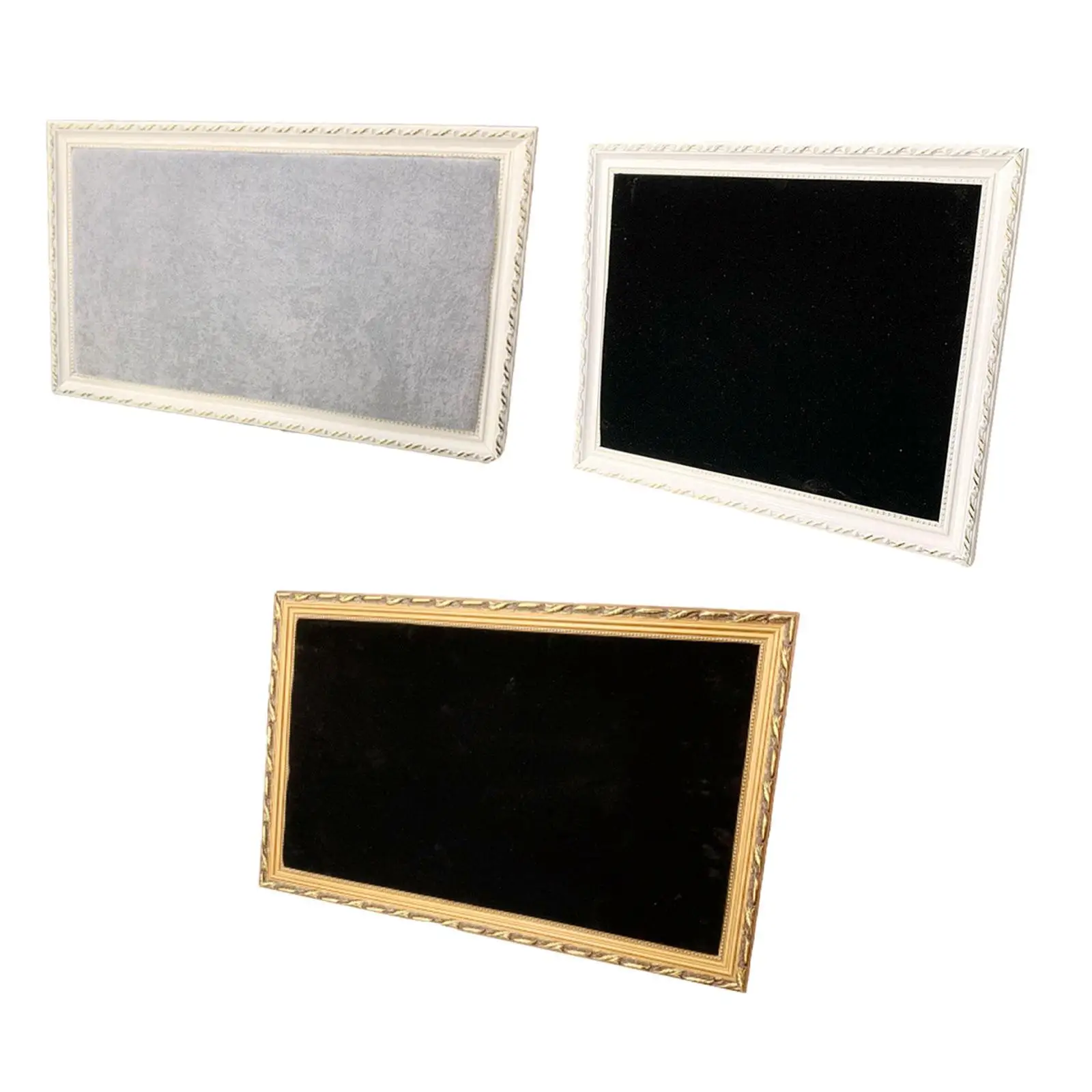 Wall Mounted Jewelry Frame Earring Organizer Stand Wall Hanging Picture Frame