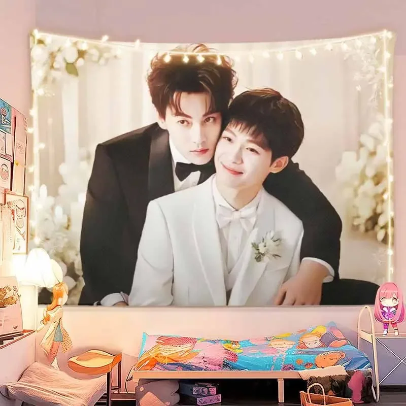 

Китай BL Драма Месть Любовь Фон Бу Чи Чэн Цзы Ю Тянь Сюй Нин Поддержка Подвесная Ткань Украшение Комнаты Настенная Ткань Подарки