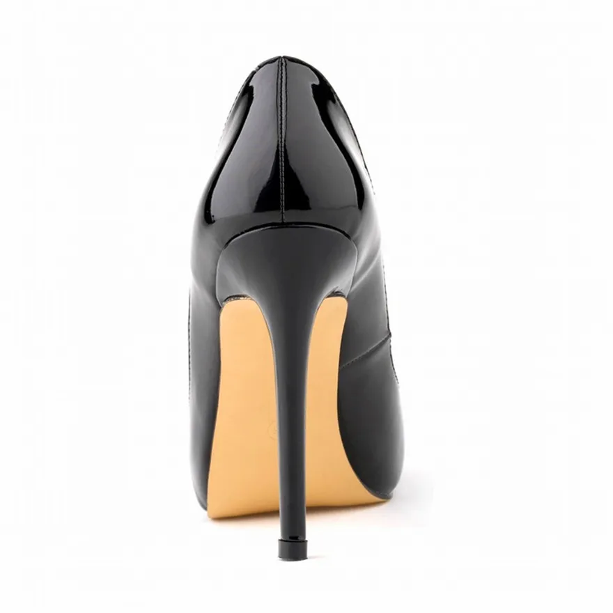 14 Colors Peep Toe Elegant Women Pumps 2025 New Patent Leather High Heels Shoes Lady Fashion Platform Shallow Wedding Shoe Dress