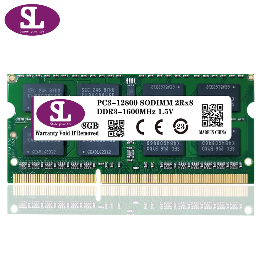 SODIMM Memoria DDR3 1066MHZ 1333Mhz 1600Mhz 4GB 8GB PC3-8500 10600 12800 1.5V memory for Notebook ddr3 Laptop RAM