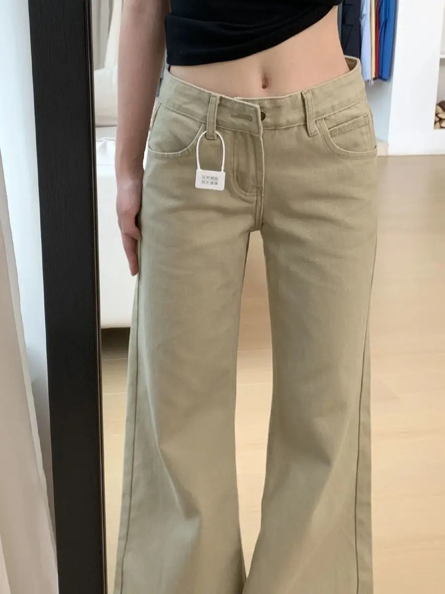 بنطال ذو قصة أرجل واسعة منقوشة للنساء شتوي من الصوف سروال قصير سميك للتحكم في البطن بطانة شيربا ثقيلة الوزن منقوشة بطبقات نسائية #2