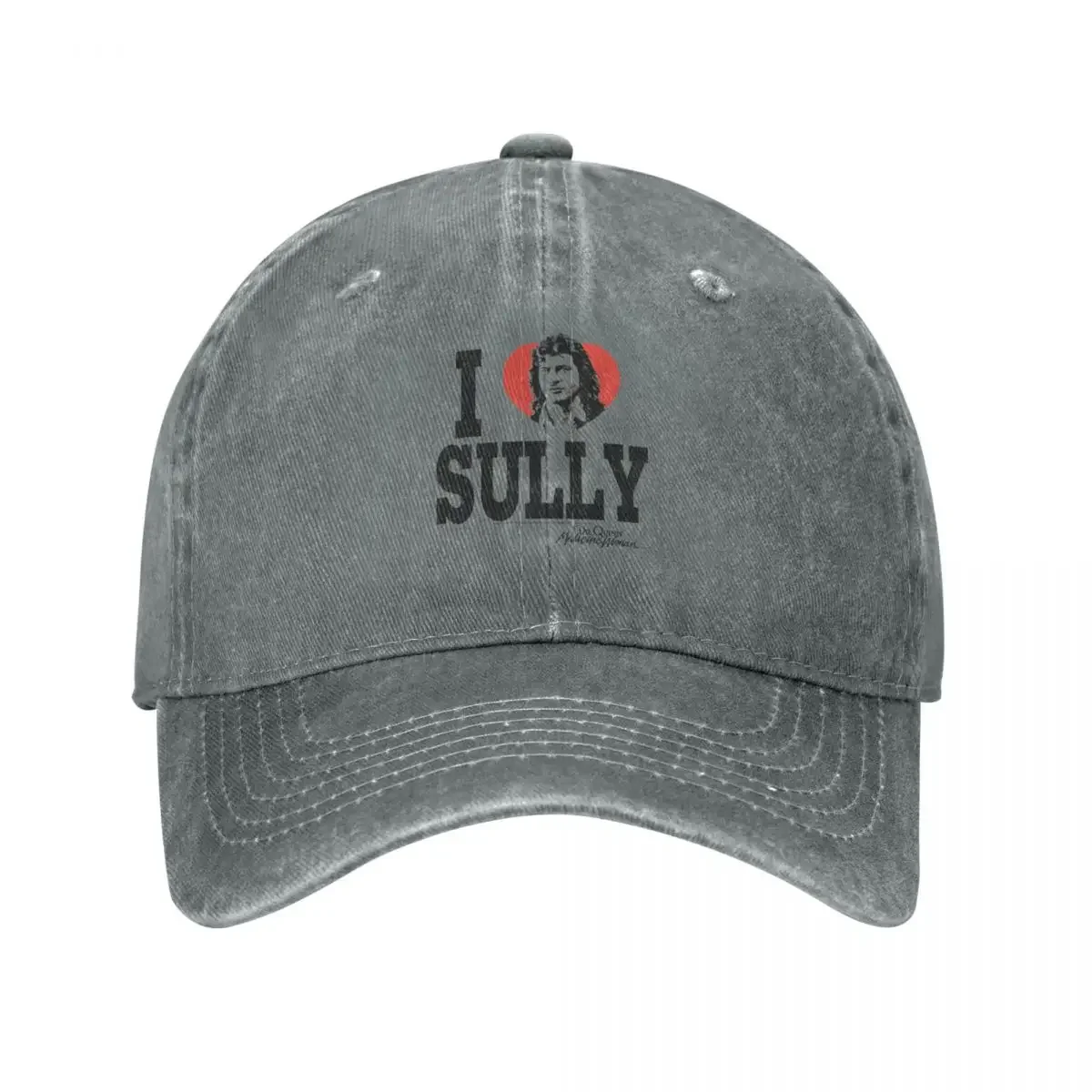 CBS228_Dr. Quinn, Medicine Woman I Heart Sully Baseball Cap Rugby Christmas Hat Men Luxury Brand Women's