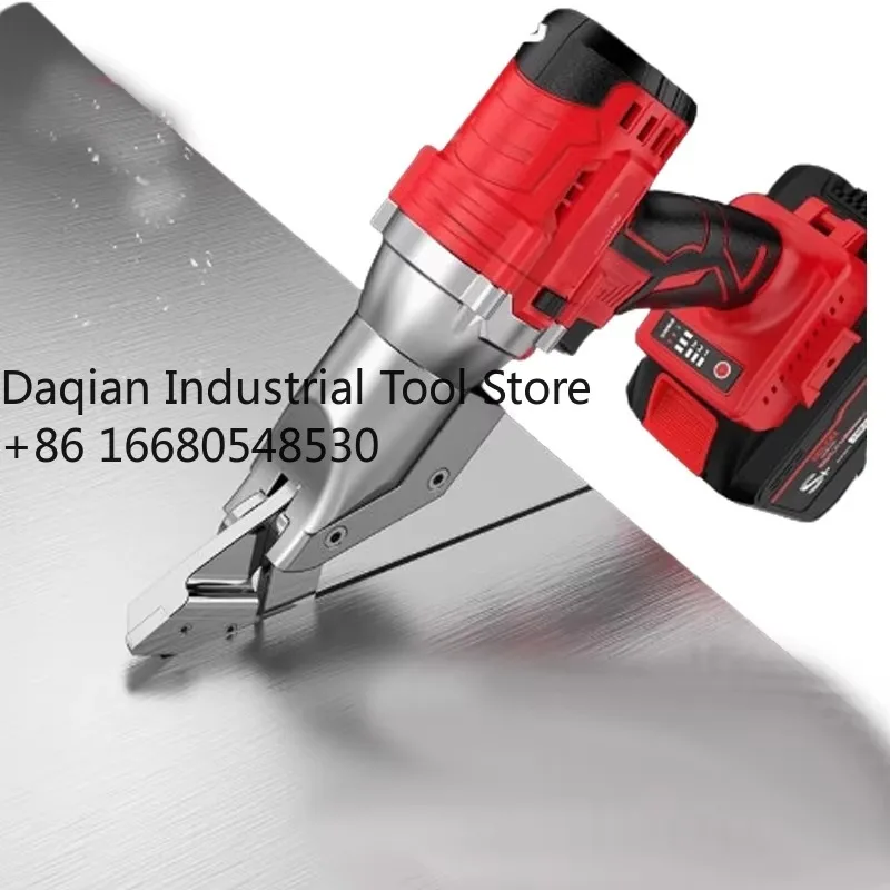 

P5sIndustrial Electric 21V Cordless Brushless Power Scissors Lithium Battery Metal Shears for Metal Cutting