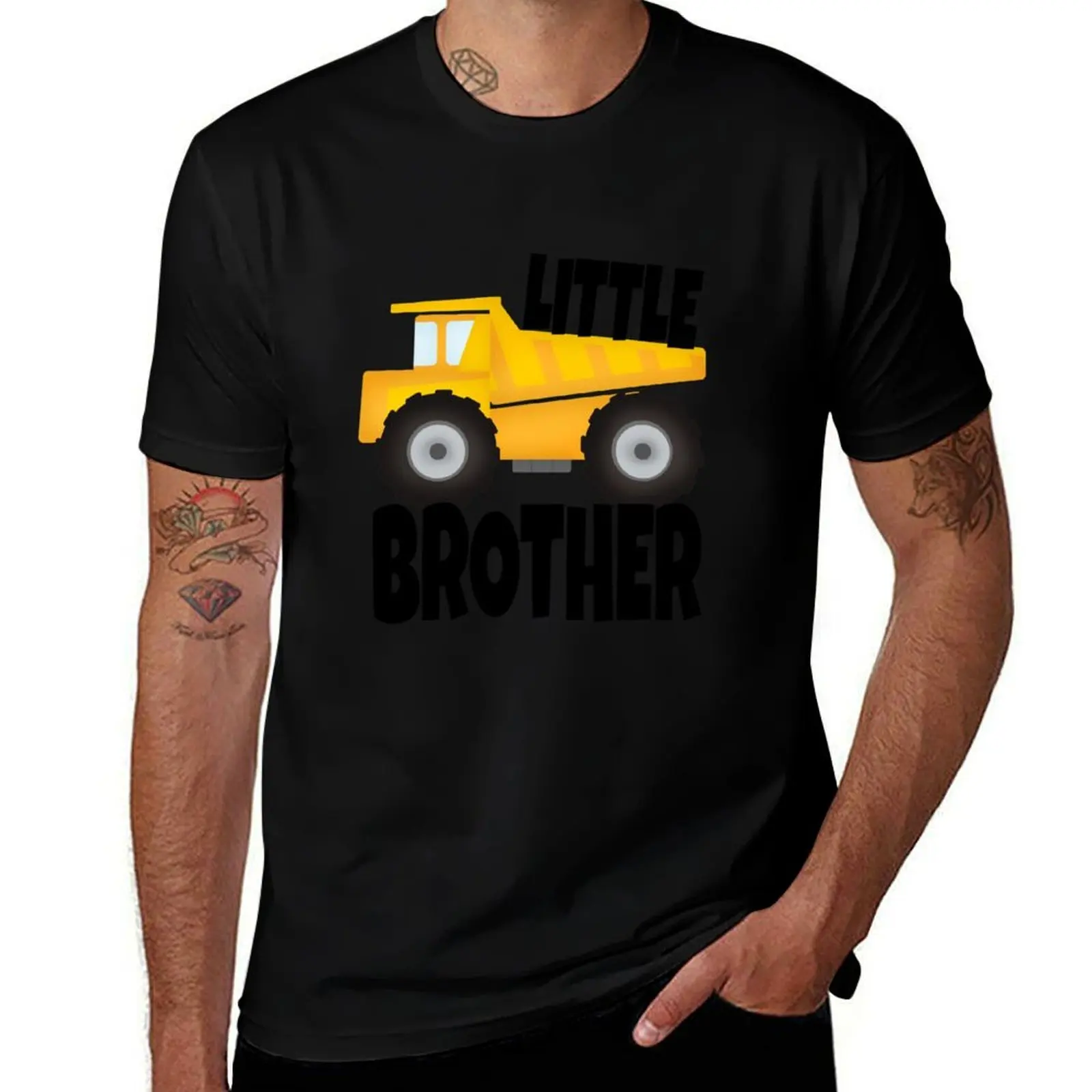 Little Brother - Big Brother - Sibling Shirts - Matching Brother T-Shirt Holiday Vacation Tee Shirt