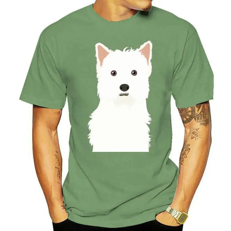 West Highland Terrier WESTIE Pocket Dog camiseta única para hombre y mujer, Unisex