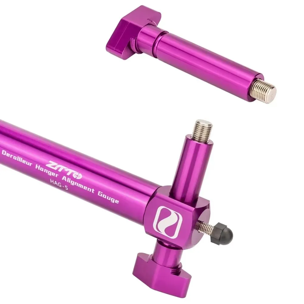 ZTTO Rennrad-Schaltwerk-Ausrichtungswerkzeug, Hand-Schaltkopfhalterung, Lenkerhöhenwinkel-Einsteller für Links und Rechts, Symmetrischer Einsteller – Detail 11