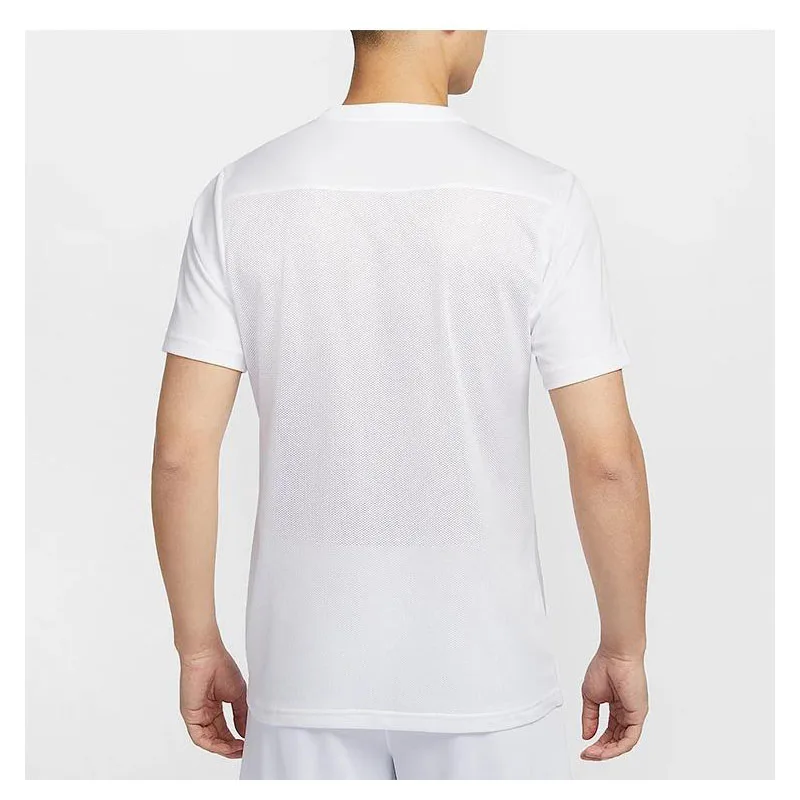 Nike DRI FIT Men Fitness Training Breathable Quick Dry Short Sleeve T‑Shirt IB8640‑100 Genuine Sport Top view 4